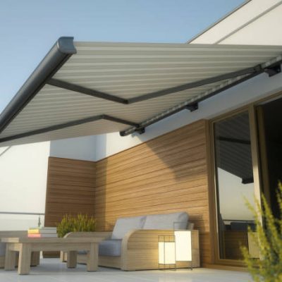 Luxury awninig illustration